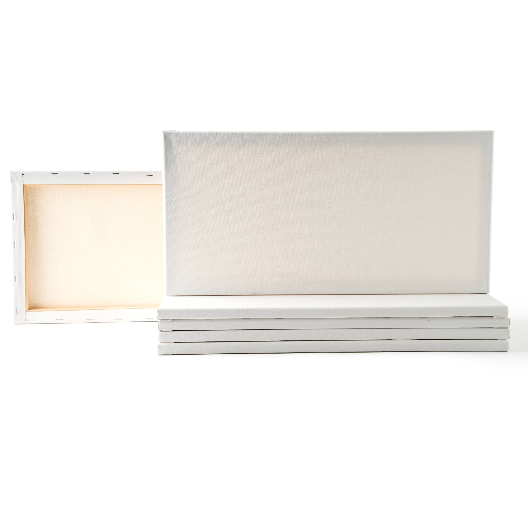 4 Packs: 6 ct. (24 total) 10" x 20" Super Value Canvas by Artist's Loft®